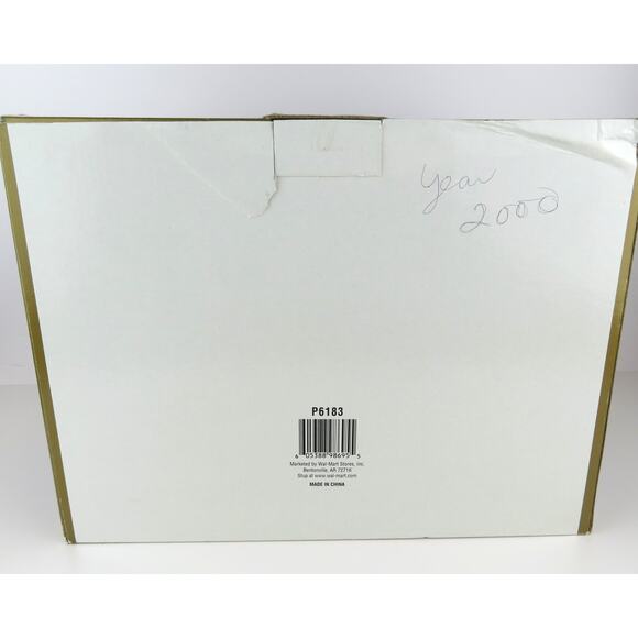 Holiday Time Woolen Mill Porcelain Lighted Building Village Collectible 2000 - Picture 14 of 14